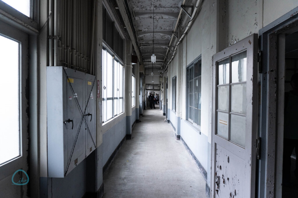 陸軍板橋火薬製造所跡 旧理化学研究所跡 内部 廊下