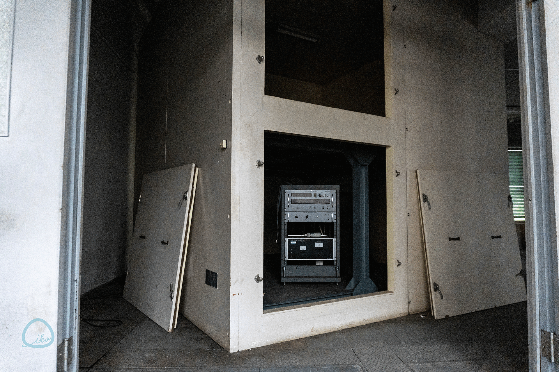 陸軍板橋火薬製造所跡 旧理化学研究所跡 内部 宇宙線計測機