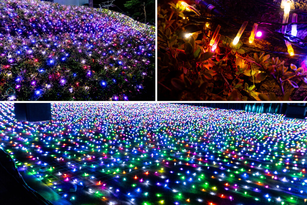 よみうりランド　ジュエルミネーション　LEDの粒