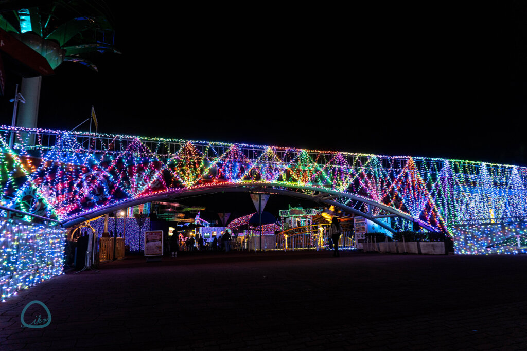 よみうりランド　ジュエルミネーション　会場風景