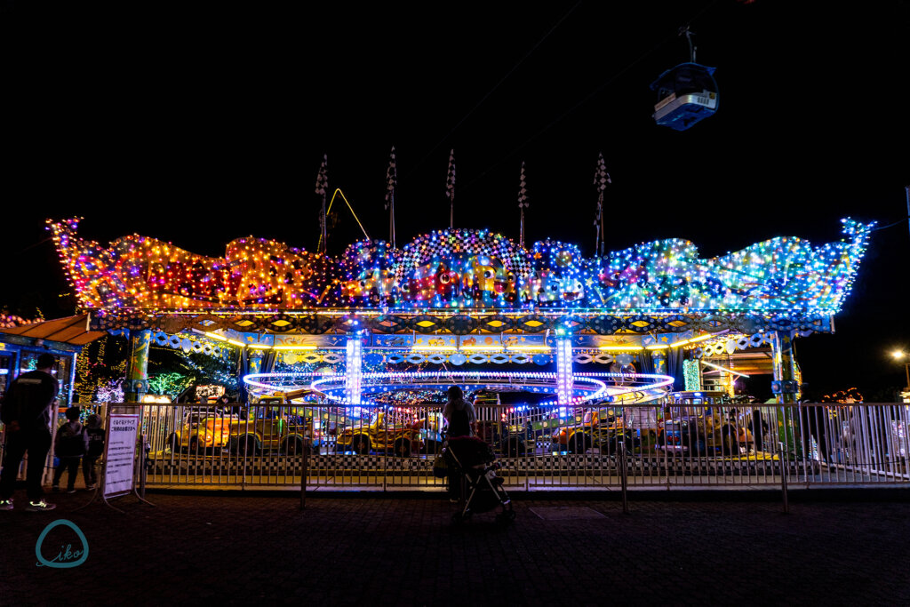 よみうりランド　ジュエルミネーション　会場風景