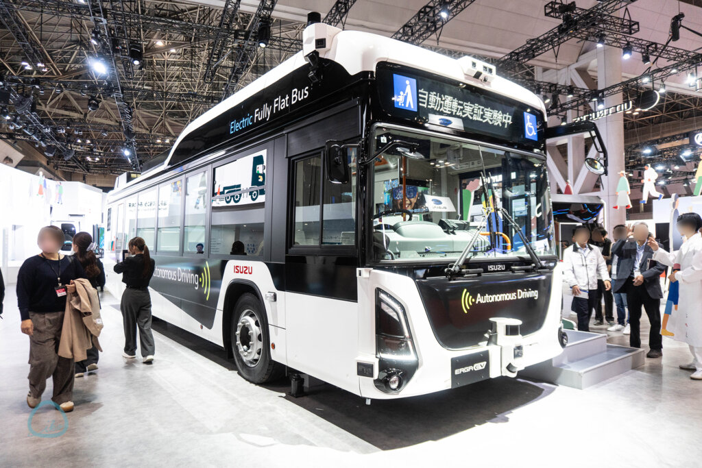 ジャパンモビリティショー2025　いすゞ　自動運転バス