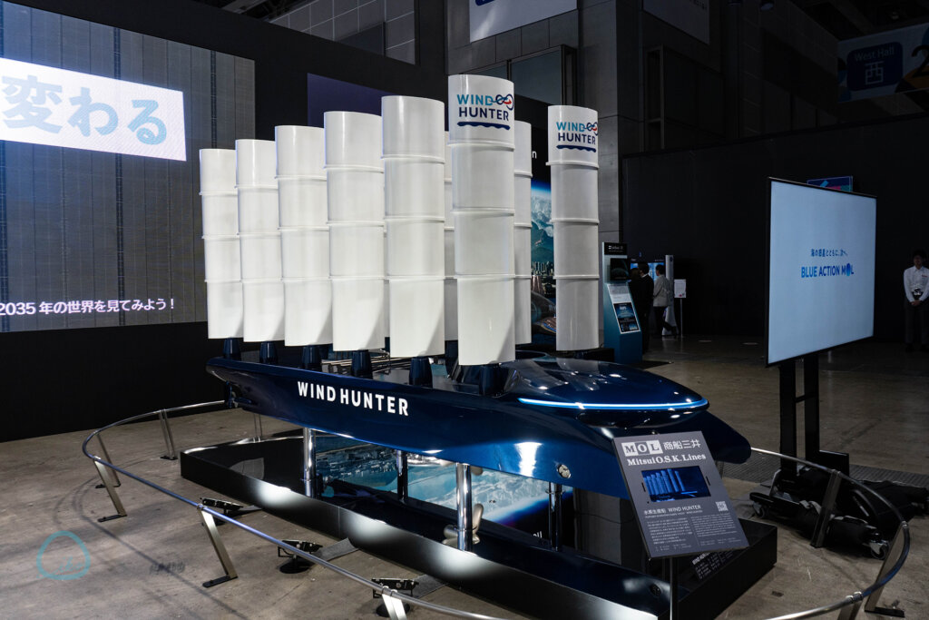 ジャパンモビリティショー2025　商船三井の水素船