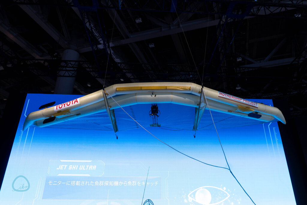 ジャパンモビリティショー2025　トヨタ　開発中のタコ