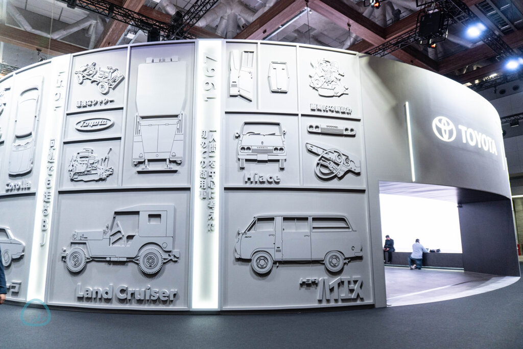 ジャパンモビリティショー　トヨタブース