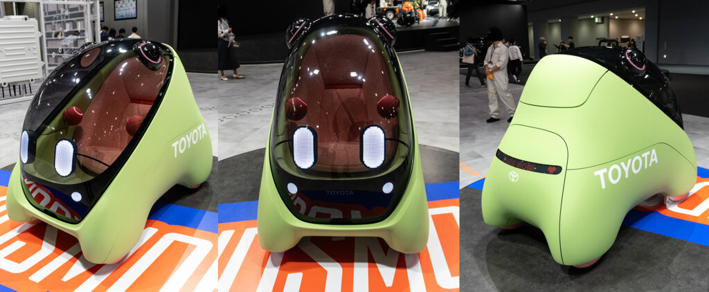 ジャパンモビリティショー　トヨタ　キッズモビ