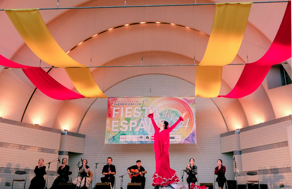 フィエスタ・デ・エスパーニャ ステージ演舞