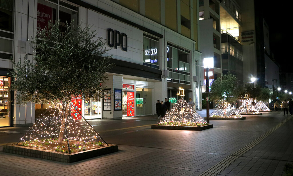 kirara@アートしんゆり2025 街のライトアップ