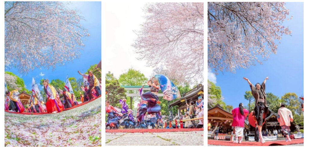 よさこいまつり　演舞の様子　