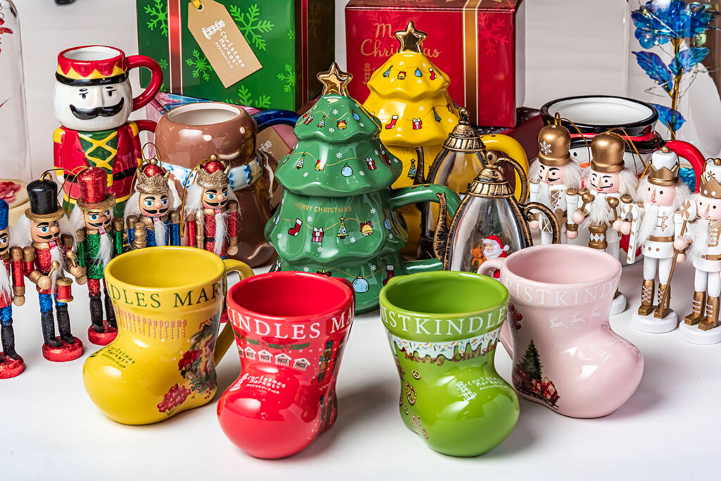 ブーツ型のコップ