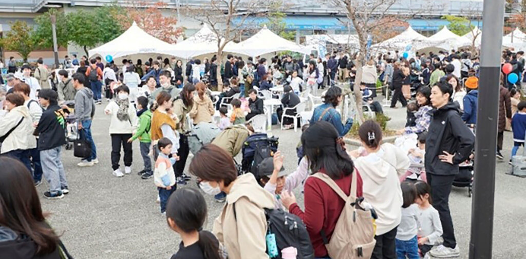 ミルクフェスin豊洲　会場風景