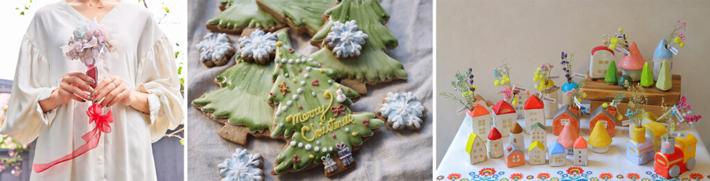 クリーマで販売のクリスマス雑貨