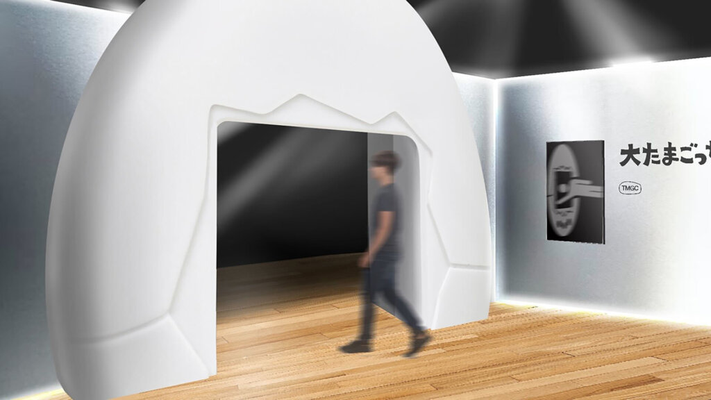 30周年記念 大たまごっち展 エントランス風景