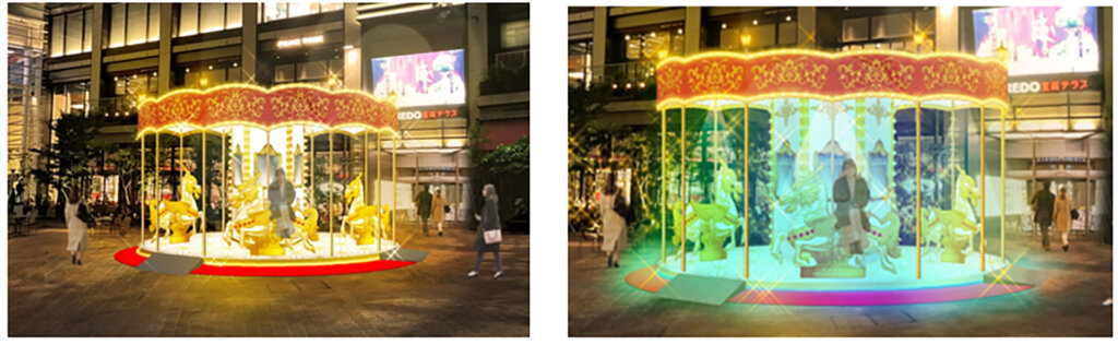 カナエルNIHONBASHI 2025-26　麒麟メリーゴーラウンド