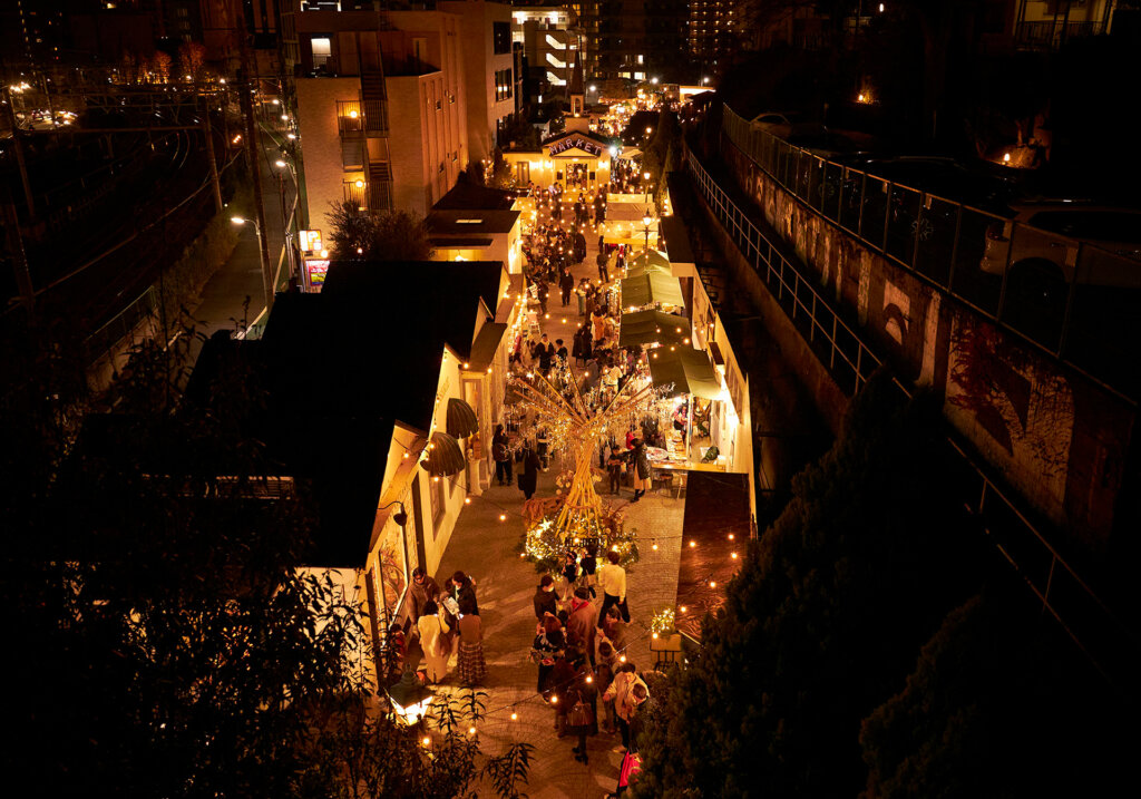 Meguro Snow Christmas 2025　間会場風景