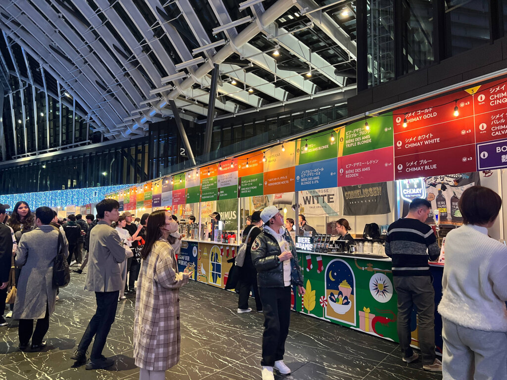 ベルギービールウィークエンド 会場風景