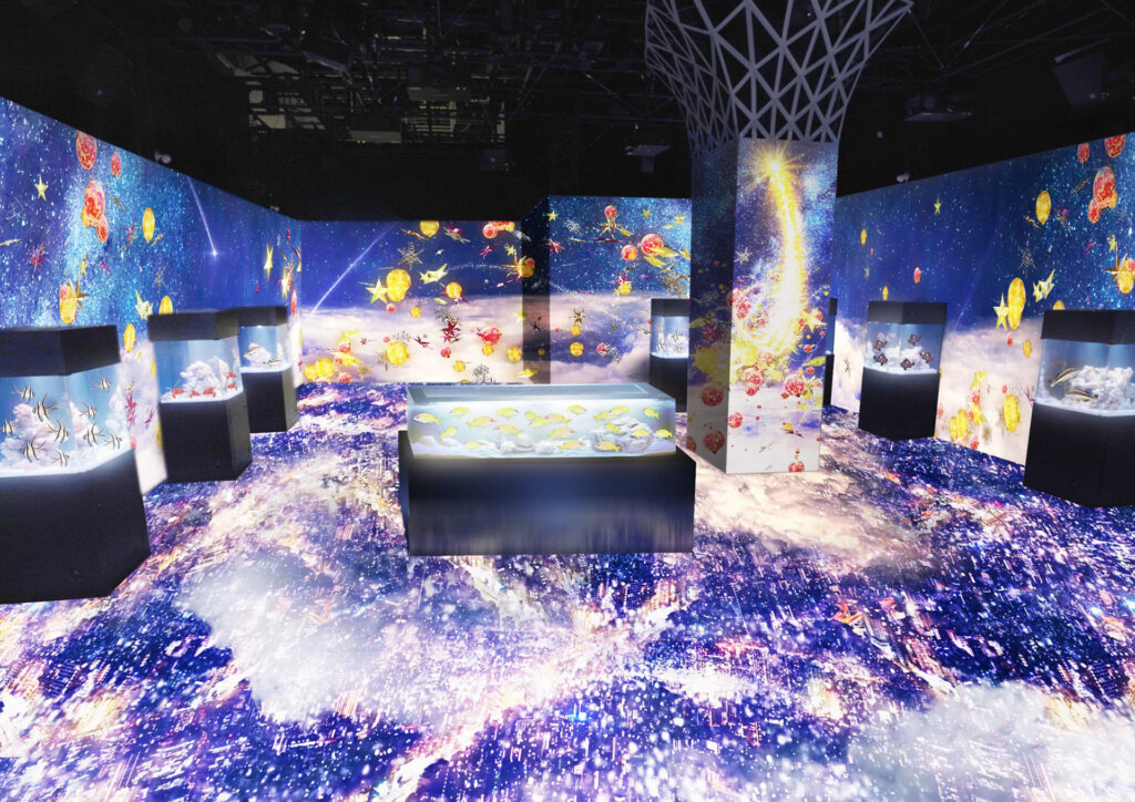 STAR AQUARIUM by NAKED 会場風景