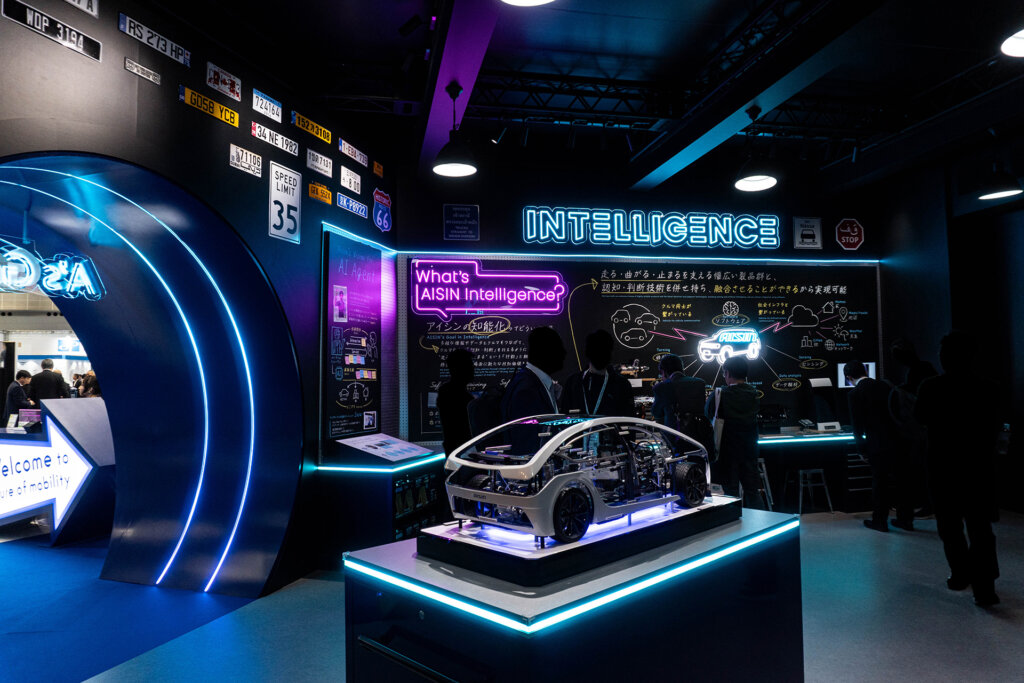 ジャパンモビリティショー2025　アイシンブース