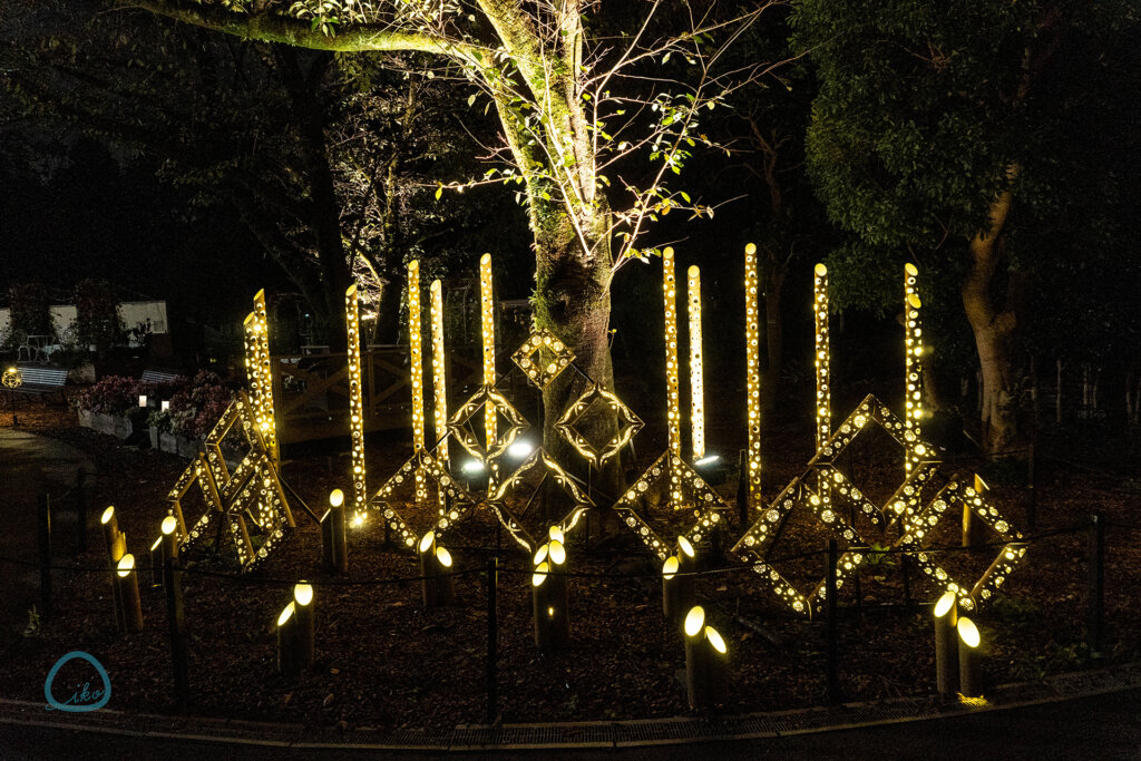 HANA BIYORI　HAHAあかり　会場風景