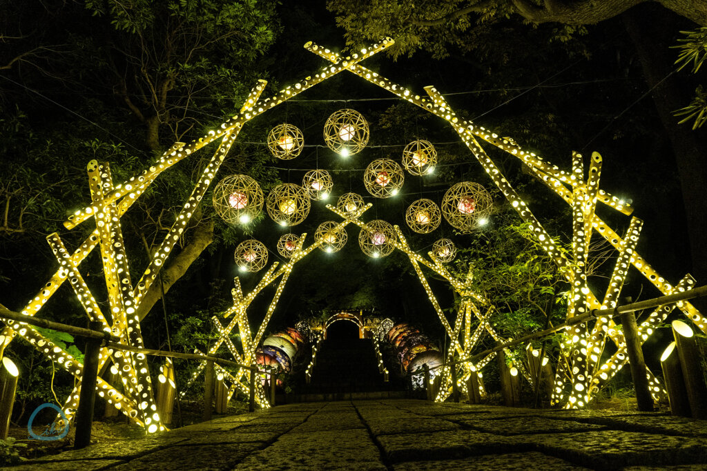 HANA BIYORI　HAHAあかり　会場風景