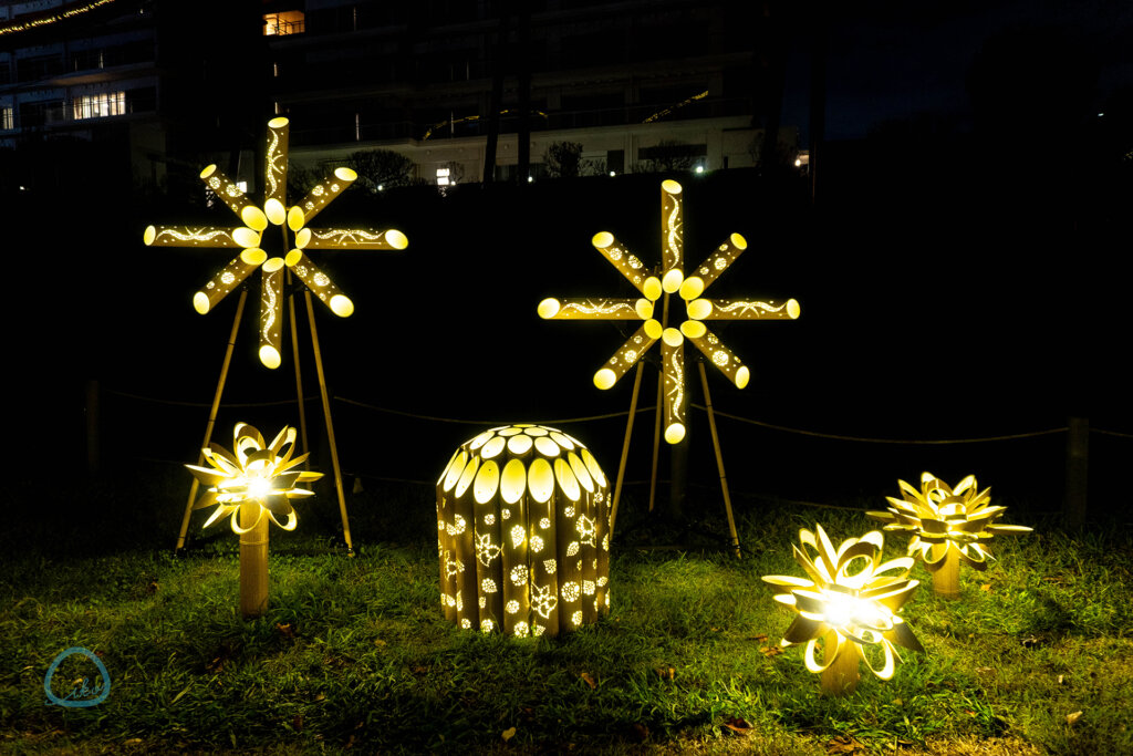 HANA BIYORI　HAHAあかり　会場風景