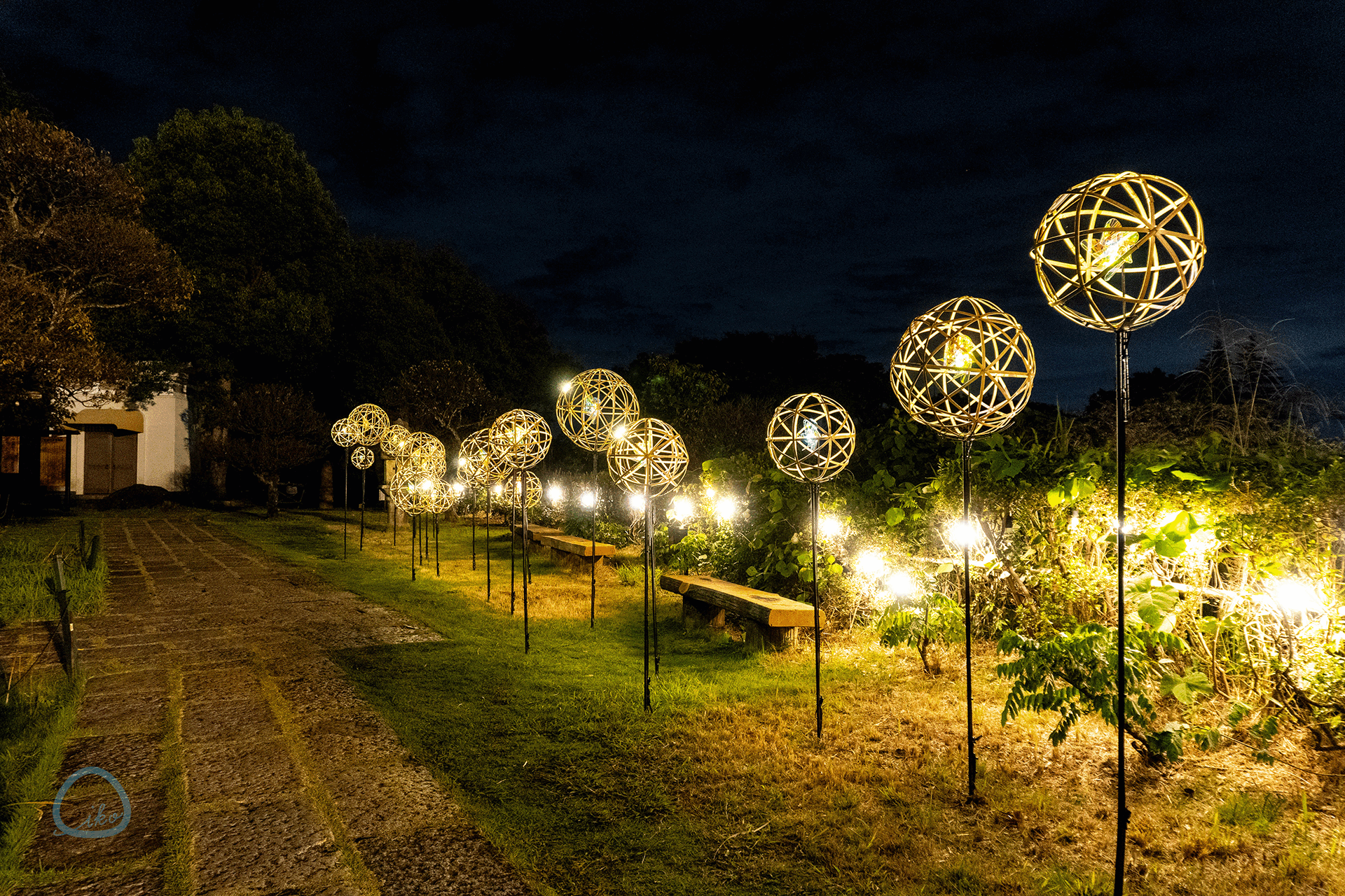 HANA BIYORI　HAHAあかり　会場風景