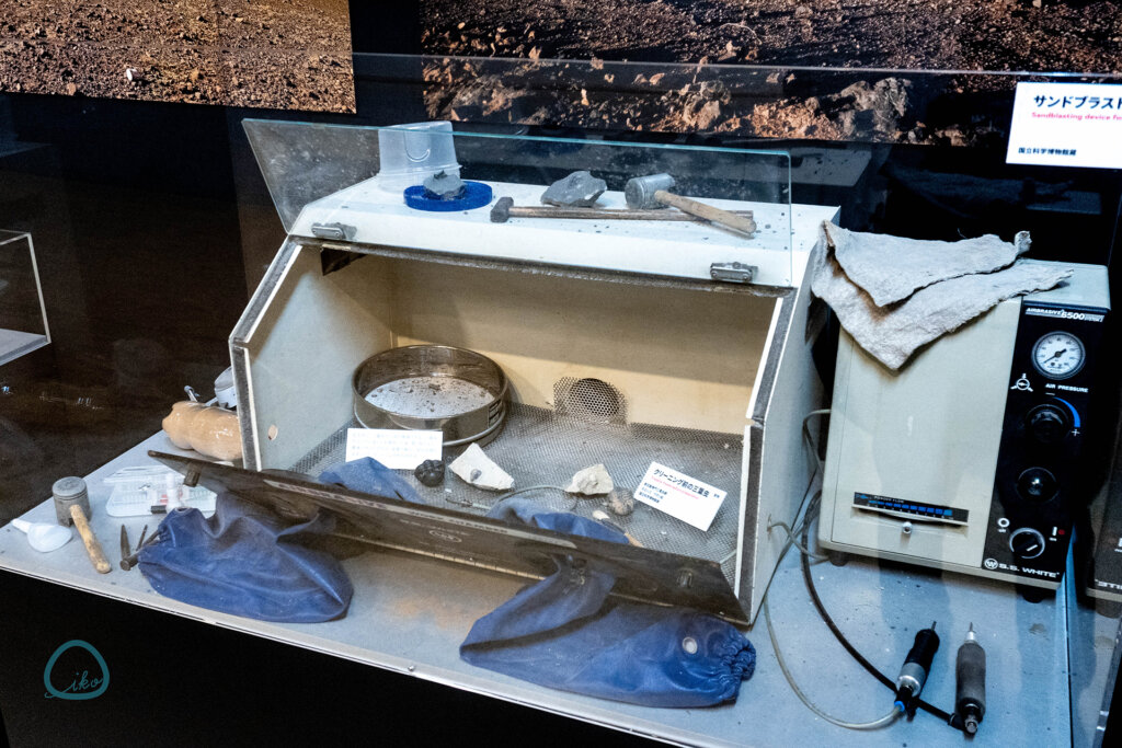 科博　大絶滅展　発掘機