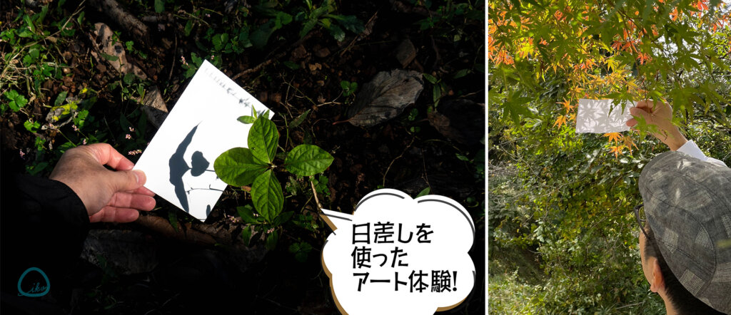 相模原　つちざわの森　影絵体験