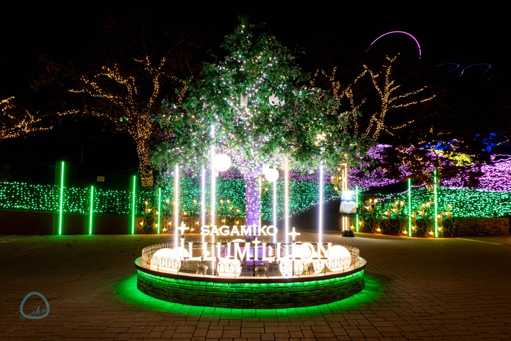 さがみ湖イルミリオン　たまごっち　会場風景　中央広場