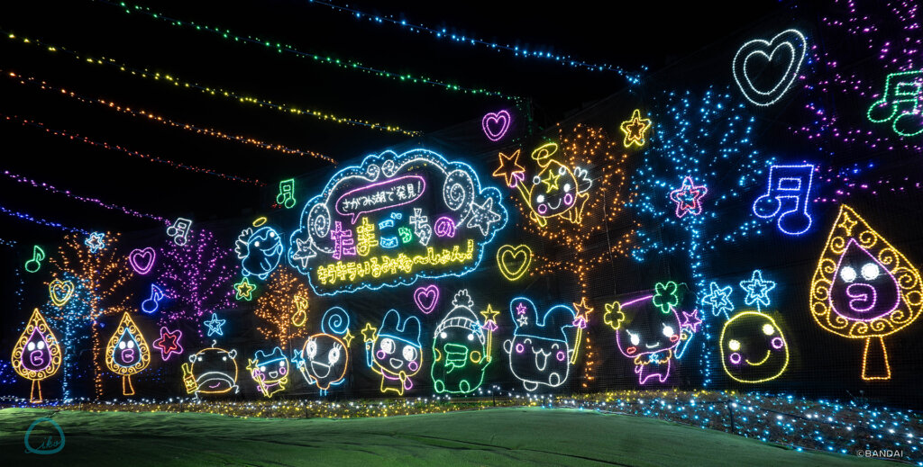 さがみ湖イルミリオン　たまごっち　会場風景
