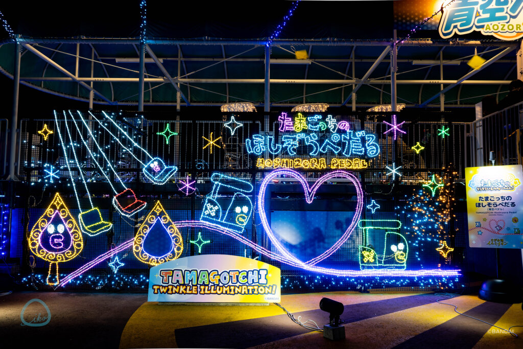 さがみ湖イルミリオン　たまごっち　会場風景