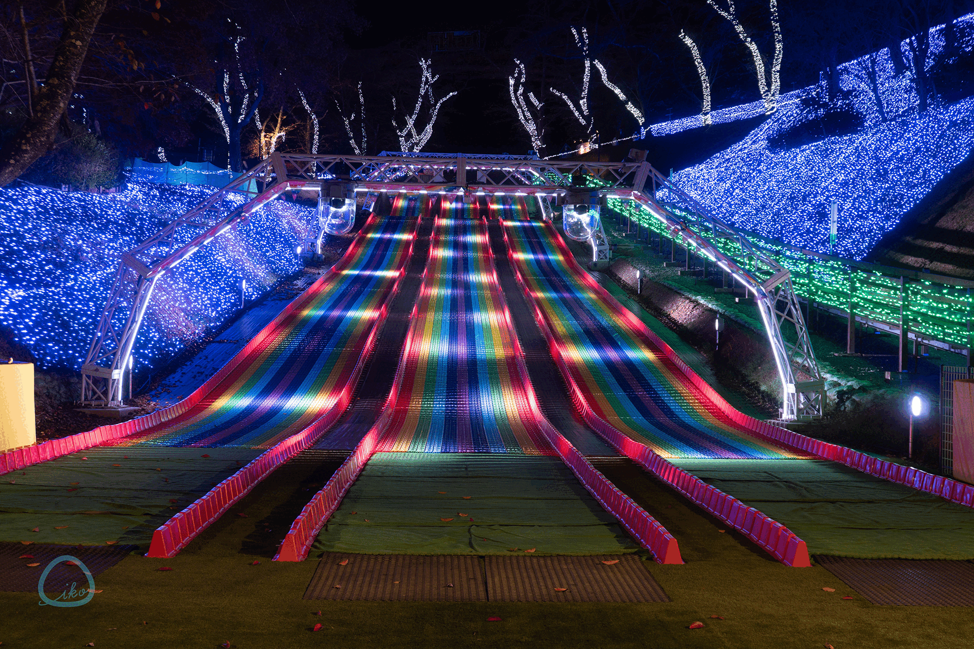 さがみ湖イルミリオン　たまごっち　マッスルスライダー