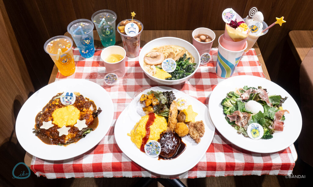 さがみ湖イルミリオン　たまごっち　コラボフード