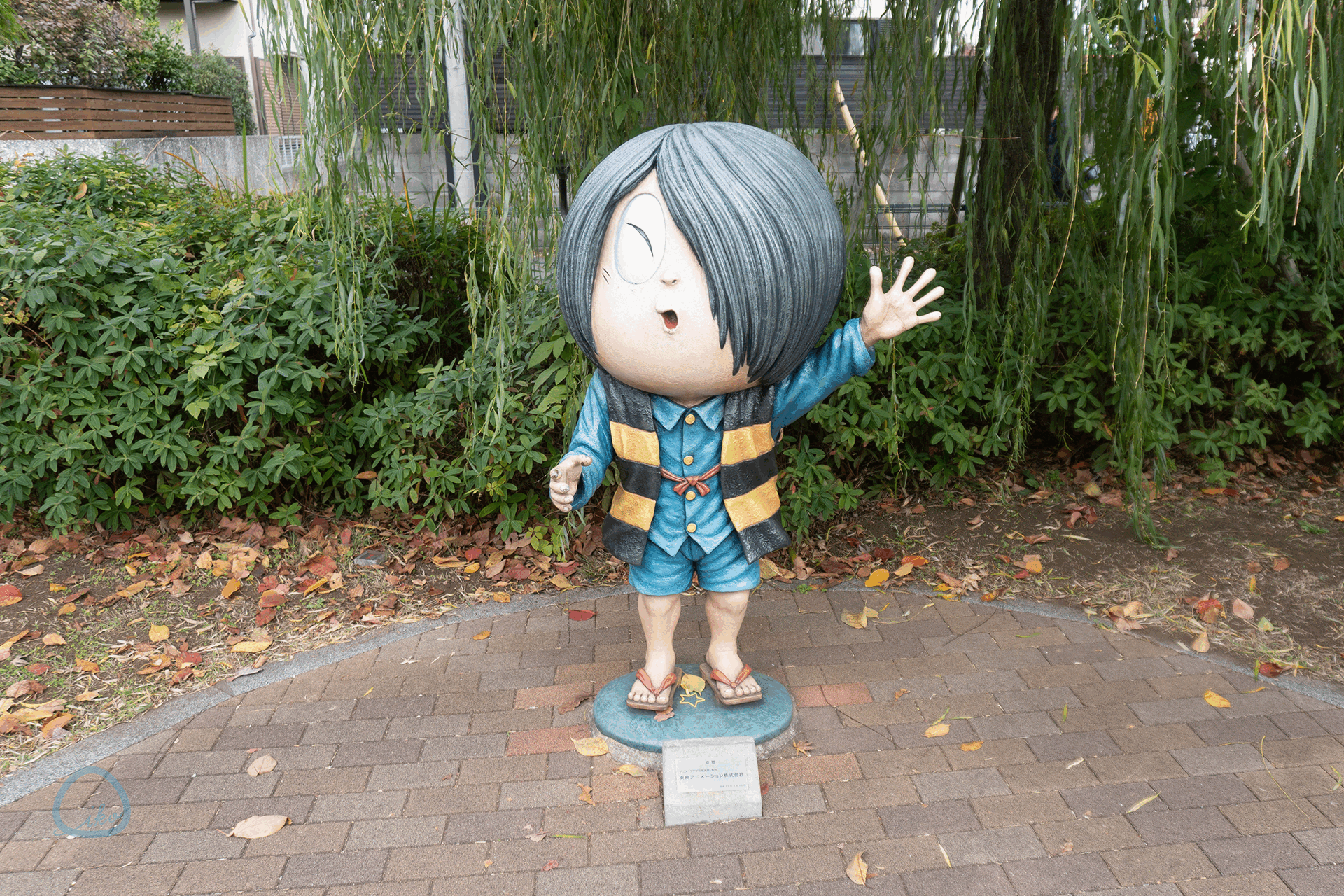 鬼太郎ひろばのオブジェ