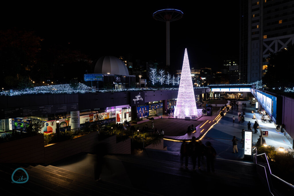 東京ドームシティ　東京スノードームシティ　巨大ツリー