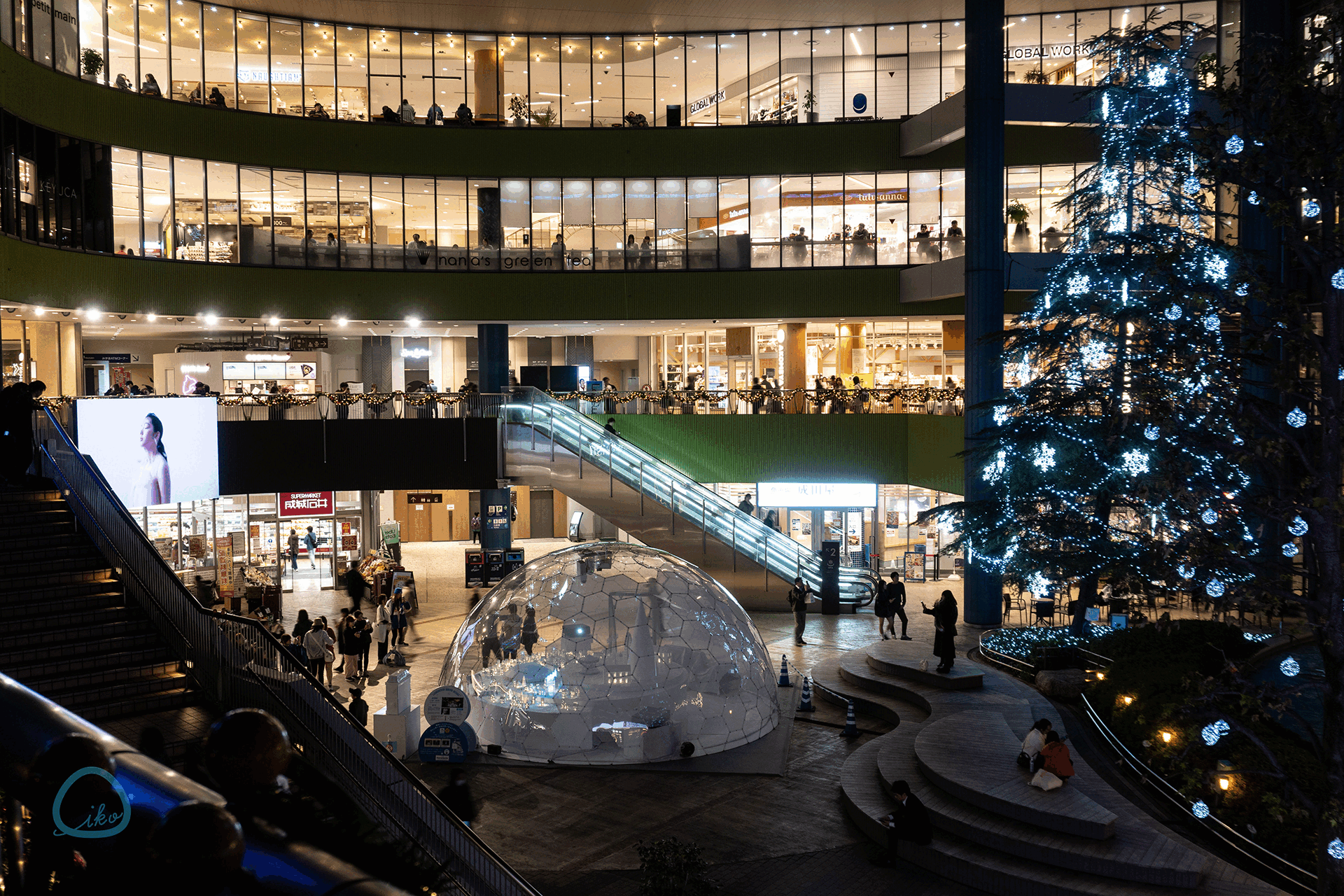 東京ドームシティ　東京スノードームシティ　会場風景