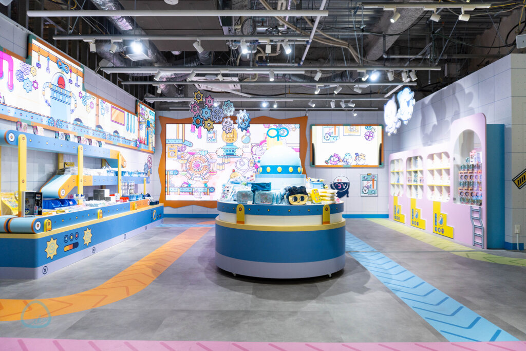 たまごっちふぁくとり~！　原宿　店内風景