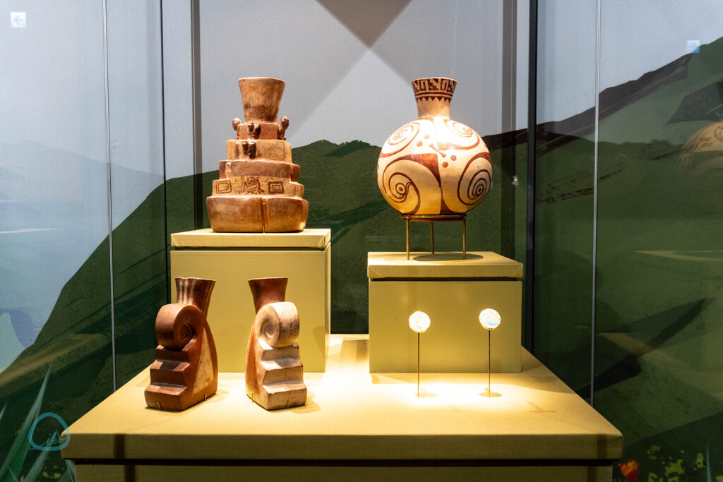 マチュピチュ展　会場風景　文化財