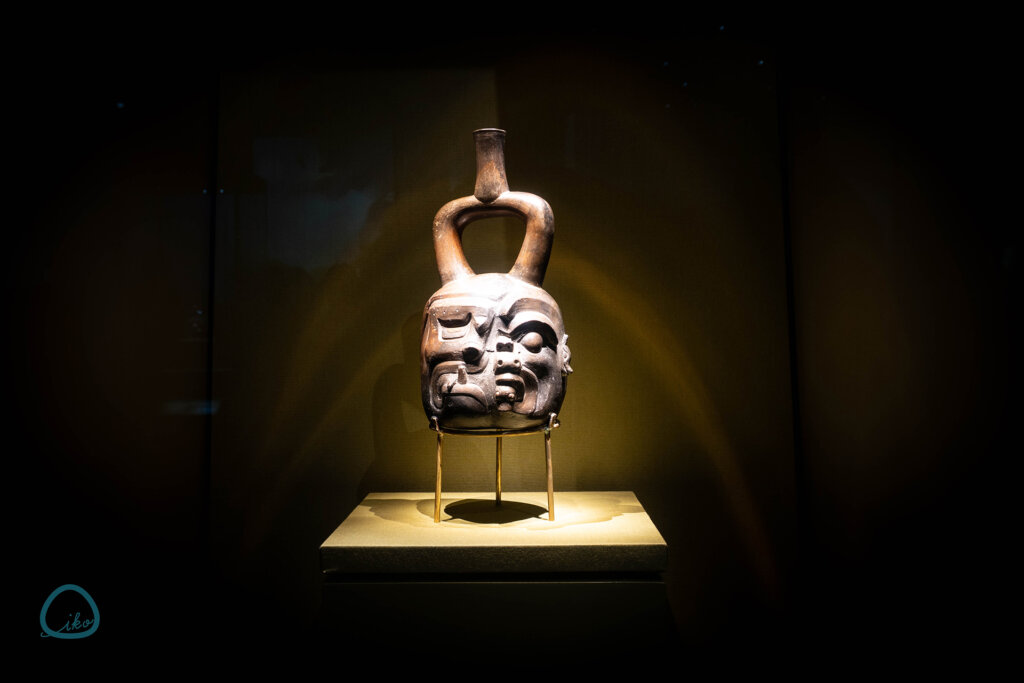 マチュピチュ展　会場風景　文化財