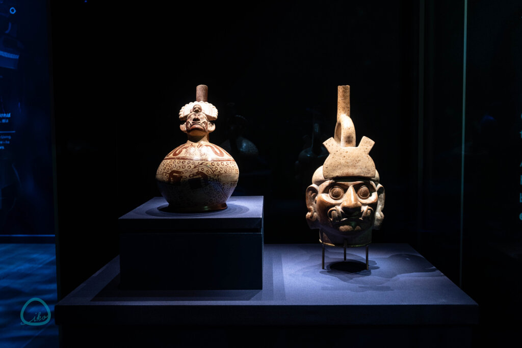 マチュピチュ展　会場風景　文化財