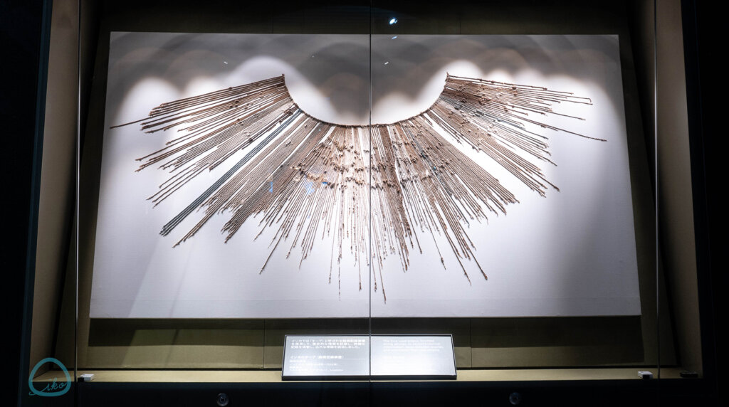 マチュピチュ展　会場風景　文化財