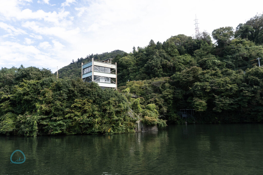 相模湖　遊覧船からの眺め