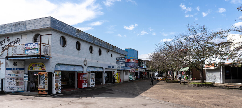相模湖　商店街