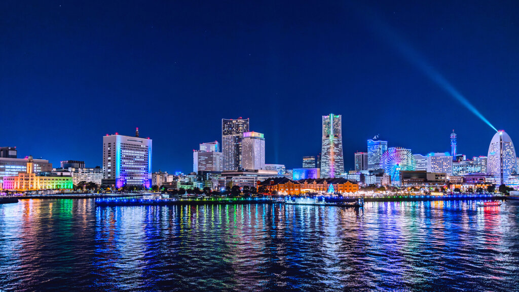 光の横浜〈ヨルノヨ2025〉 横浜の夜景