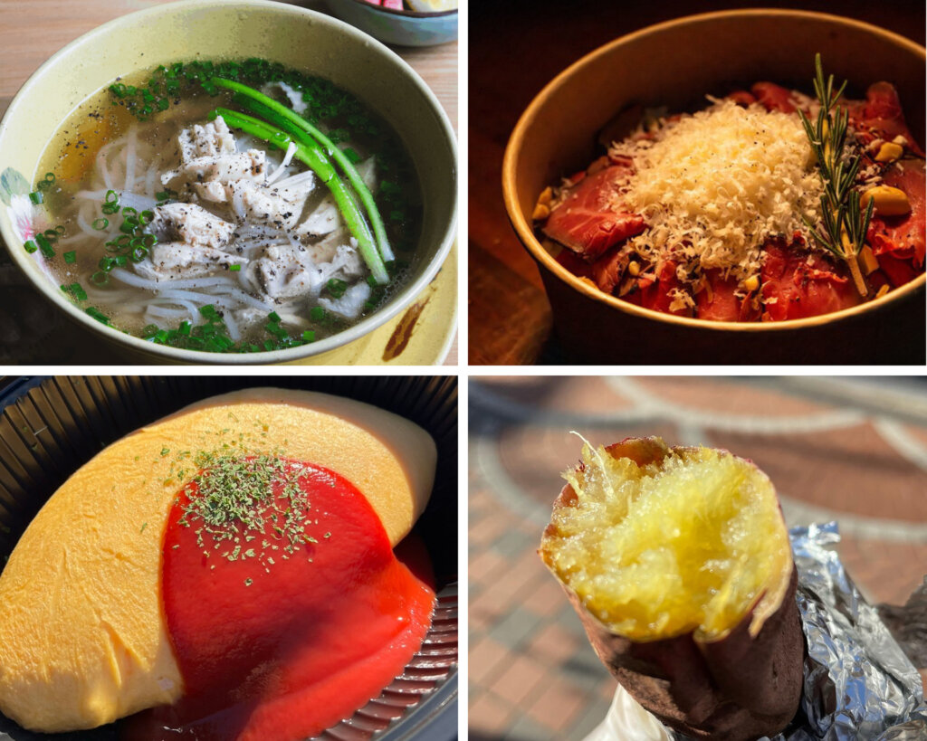 KIBACO CRAFT XMAS MARKET 2025　販売ホットグルメ