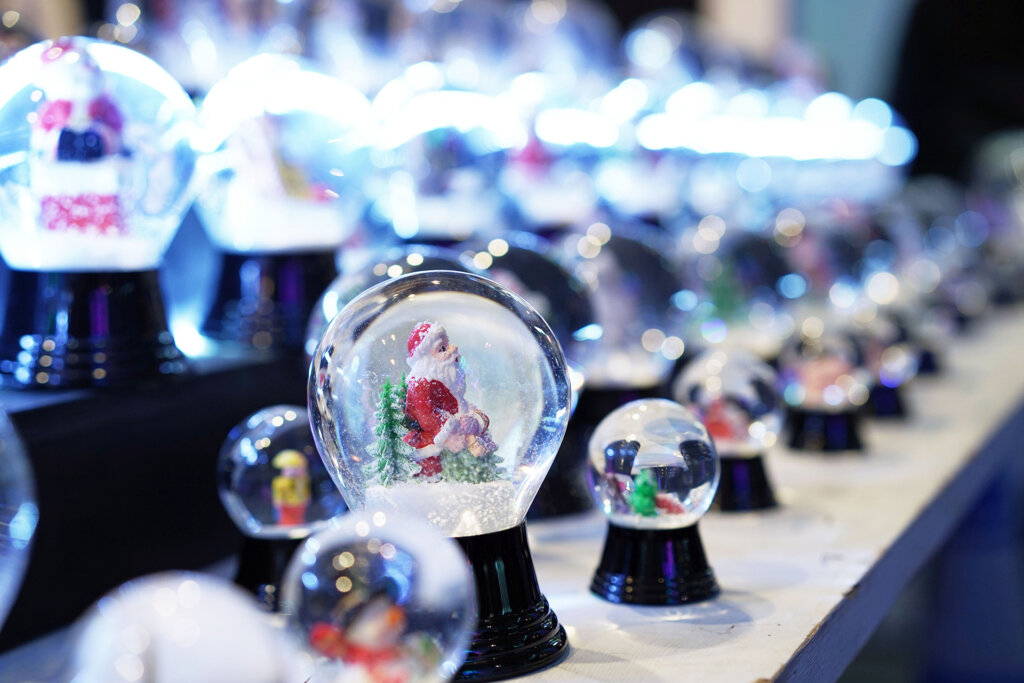 サンタのスノードーム