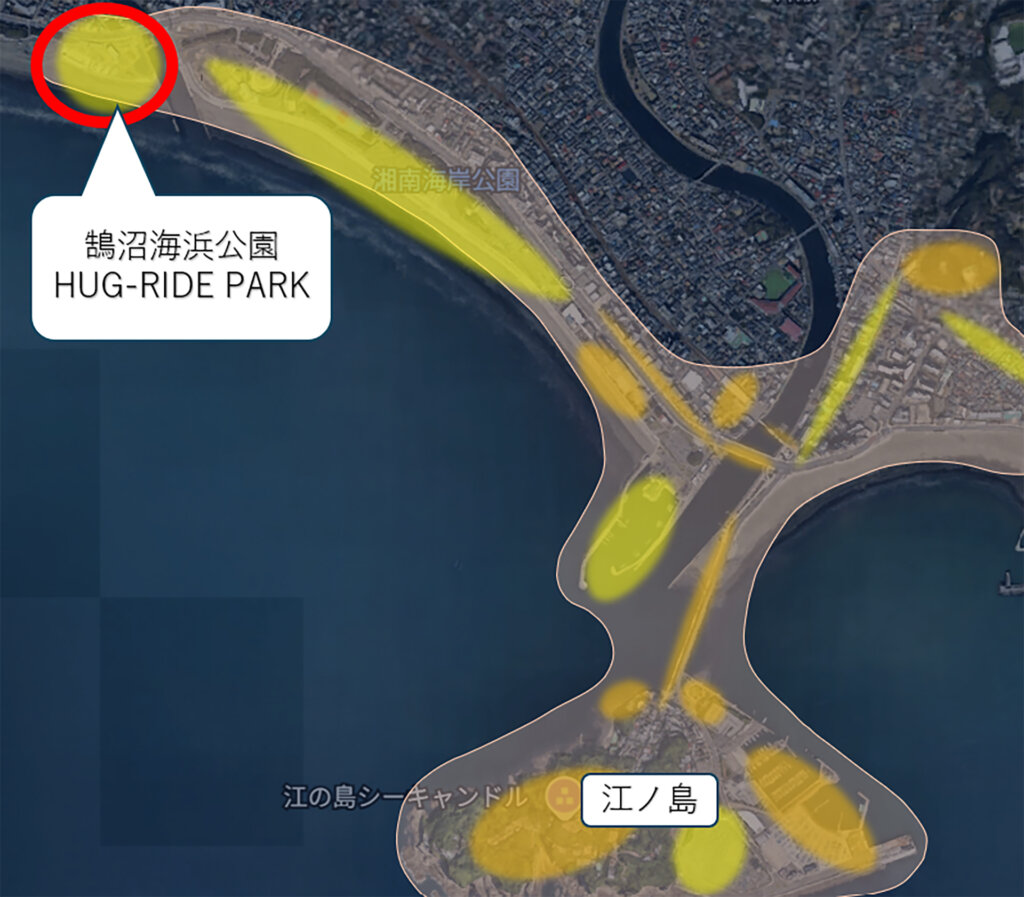 鵠沼海浜公園 地図