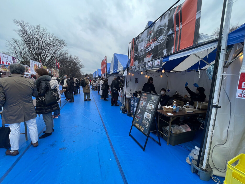 戦国武将EXPOin上野恩賜公園 会場風景