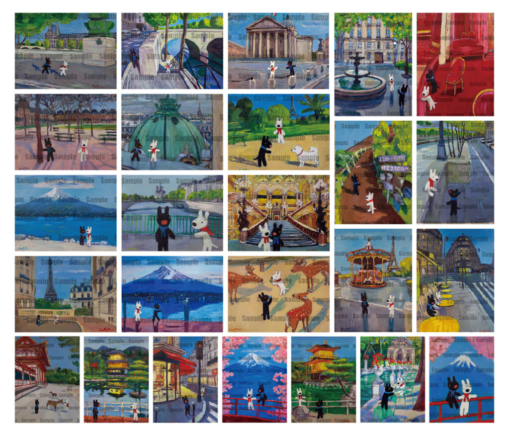 リサとガスパール POP UP マルシェ in GINZA 販売原画