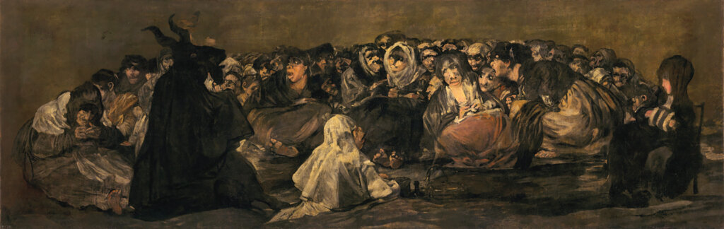 ゴヤ『魔女の安息日』